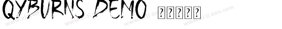 Qyburns Demo字体转换